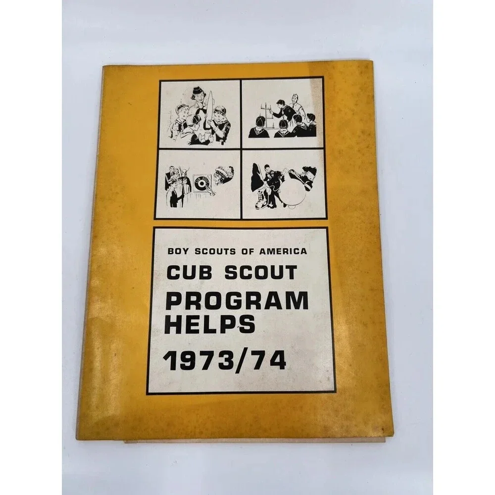 VINTAGE 1973 74 Cub Scout Program Helps Boy Scout Of America Scouting BSA